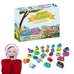 Box Countdown Calendar Trucks Christmas Advent Calendar Countdown Toys Cars