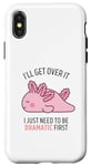 Coque pour iPhone X/XS Bull I'll Get Over It I Just Need To Be Dramatic First