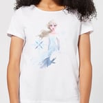Frozen 2 Nokk Sihouette Women's T-Shirt - White - XL