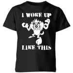 Looney Tunes I Woke Up Like This Kids' T-Shirt - Black - 11-12 Years