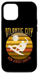 iPhone 12/12 Pro New Jersey Surfer Atlantic City NJ Sunset Surfing Beaches Case