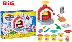 Play - Doh  Kitchen  Creations  Pizza  Oven  Playset  with  6  Cans  of  Modelin
