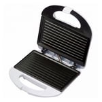 Appareil ? sandwich grill ? t?moin lumineux 700W Blanc sandwish panini