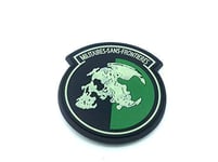 Military Sans Frontieres Glow In The Dark Metal Gear Solid PVC Airsoft Morale Patch