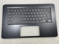 For HP Chromebook 14 G5 L14354-DH1 Danish Finnish Norwegian Palmrest Keyboard