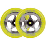 Proto Sliders Starbright Sparkesykkel Hjul 2-Pakning (Yellow On Raw)