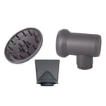 Dyson Airwrap Hårtork kit, 3 delar - Grå