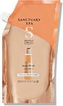 Sanctuary Spa Shower Gel Refill Pouch, No Mineral Oil, Cruelty Free, Natural