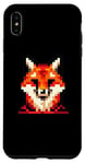 Coque pour iPhone XS Max Pixel Art Renard 8 bits