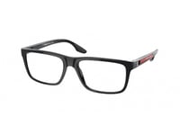 Prada Linea Rossa Eyeglasses Frame PS 02OV  1AB1O1 Black Man
