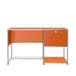 USM - USM Haller 107 skrivbord Pure Orange - Skrivbord - Fritz Haller,Paul Schärer - Orange - Metall