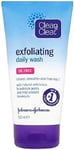 Clean & Clear Exfoliating Oil Free Daily Wash, 150Ml - Packaging May Vary