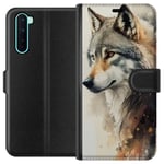 OnePlus Nord Svart Plånboksfodral Varg
