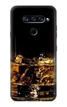 Ice Whiskey Whisky Glass Case Cover For LG V40, LG V40 ThinQ