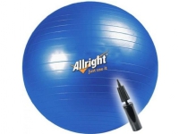 Allright Gymnastics ball 55cm blue + pump (FIPGDK55)