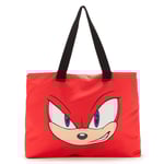 Sonic The Hedgehog Knuckles Face Tote Bag