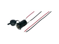 Tru Components Bil-Stik Med Hætte Tilladt Belastning Strøm Maks.=10 A 12 V/Dc