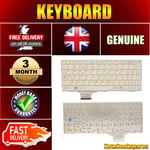 New ASUS EEE PC 700 700X Laptop Keyboard White UK Layout No Frame