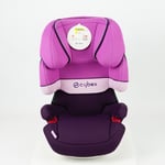 Cybex Solution X Car Seat Infant High Booster 3-12 Years Grp2/3 Pink Purple New