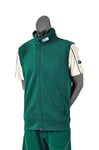 Gunn & Moore GM | Mens Cricket Performance Training Gilet | 100 Percent Polyester Jersey Anti-Pill Fleece | Elasticated Waist | GM Logo to Collar | Dark Green | Medium - 38-40" Chest