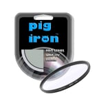 Pig Iron 67mm Pro UV Filter. High Index Multi-Coated Glass Lens Protector.