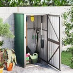 Abri � outils de jardin vert 88x89x161 cm acier galvanis� - Vidaxl