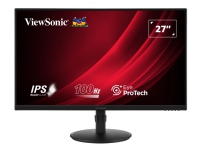 ViewSonic VA2708-HDJ - LED-skjerm - 27 - 1920 x 1080 Full HD (1080p) @ 100 Hz - IPS - 250 cd/m² - 1300:1 - 5 ms - HDMI, VGA, DisplayPort