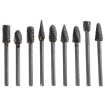 Tungsten Steel Carbide For Dremel Milling Cutter Burr Drill Bits Rotary Tool