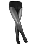 FALKE Unisex Kids Pure Matt 30 DEN K TI Sheer Plain 1 Pair Tights, Black (Black 3009), 12-.2.5