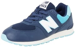 New Balance Garçon 574, NB Navy, 37 EU