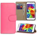 Pro_Gadgets_LTD PU Leather Flip Case with Card Slot,Magnetic Closure and Stand Case Cover for Samsung Galaxy Core Prime G360(Pink)