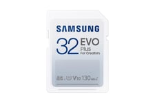 Samsung EVO Plus MB-SC32K - flashhukommelseskort - 32 GB - SDHC UHS-I