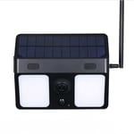Wireless Solar Power Garden Lamp Wifi CCTV Security Camera Video Recorder 1080p
