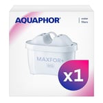 AQUAPHOR Maxfor+ Mg (Added magnesium replacement water filter cartridges, fits all Brita Maxtra+ Oval shape Water Filter Jugs, 1 pack, 200l per filter
