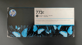 Genuine HP 773C Ink - MATTE BLACK / DESIGNJET Z6600 Z6800 (INC VAT) BOXED