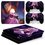 Kit De Autocollants Skin Decal Pour Console De Jeu Ps4 Pro Corps Entier One Piece Horizon, T1tn-P4pro-1379