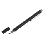 Kapacitiv Touch/stylus pen - Med Præcisions disk Sort