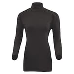 Damartsport Women's Thermal Top, women's, Évolution, black, FR : S (Taille Fabricant : S)