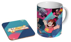 Steven Universe Ceramic Coffee Mug + Coaster Gift Set …