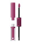 Shine Loud High Pigment Lip Shine Läppglans Smink Purple NYX Professional Makeup