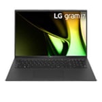 PC portable LG Gram 17 17Z90S-G.AD7BF 17" Intel® Core™ Ultra 7 32 Go RAM 2 To SSD Noir