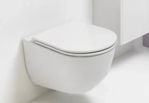 Laufen Pro Compact Toalettpakke 49x36 cm, med sete og lokk, rimless - H8669550000001