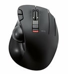 Elecom wireless mouse track ball 6 button black M-XT3DRBK NEW from Japan