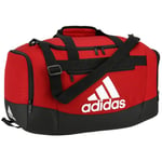 adidas Unisex-Adult Defender 4 Small Duffel Bag, Team Power Red, One Size