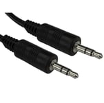 3m Headphone Cable AUX Lead Audio 3.5mm Jack Stereo PC Car Male to Male Lot