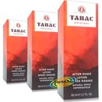 3x Tabac Original After Shave Lotion Spray 50ml