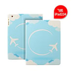 BHTZHY Blue Aircraft Silicone Soft Shell Suitable For Mini123 Soft Shell, Mini4 Soft Shell Decorative Protective Cover, Suitable For Ipadmini123 Universal