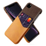 Bofink iPhone 11 skal med korthållare - Orange