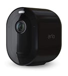 Arlo Pro 3 Security Camera Outdoor, 2K HDR, Wireless CCTV, 6-Month Battery, Colour Night Vision, 2-Way Audio, Alarm, Camera Only, With Free Trial of Arlo Secure Plan, Black