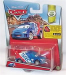 Mattel Disney Pixar cars blue raoul caroule vehicle 1:55 scale diecast model